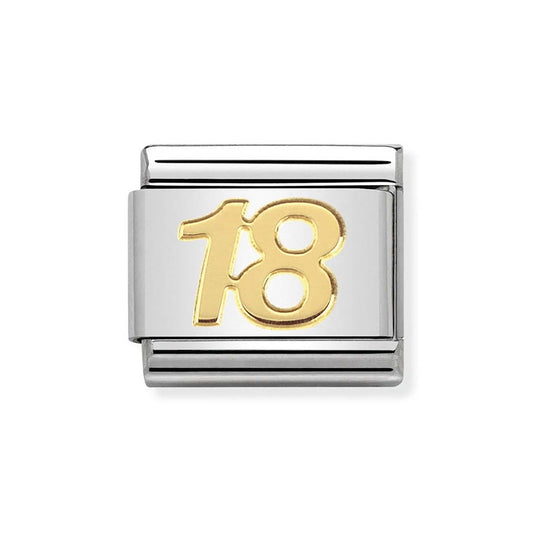 Nomination 18th Birthday Charm