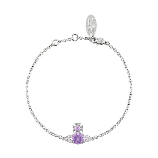 Vivienne Westwood Silver Lavender Ismene Bracelet