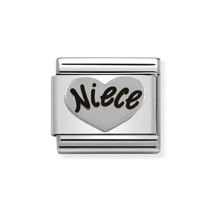 Nomination Silver Niece Charm