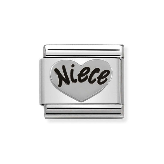 Nomination Silver Niece Charm