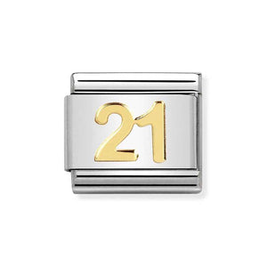 Nomination 21st Birthday Charm