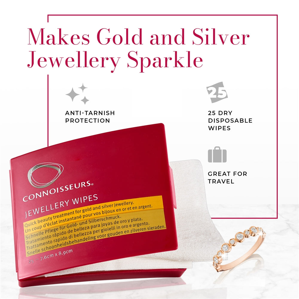 Connoisseurs Jewellery Beauty Cloth Wipes