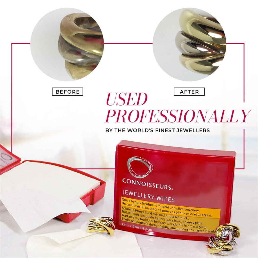 Connoisseurs Jewellery Beauty Cloth Wipes