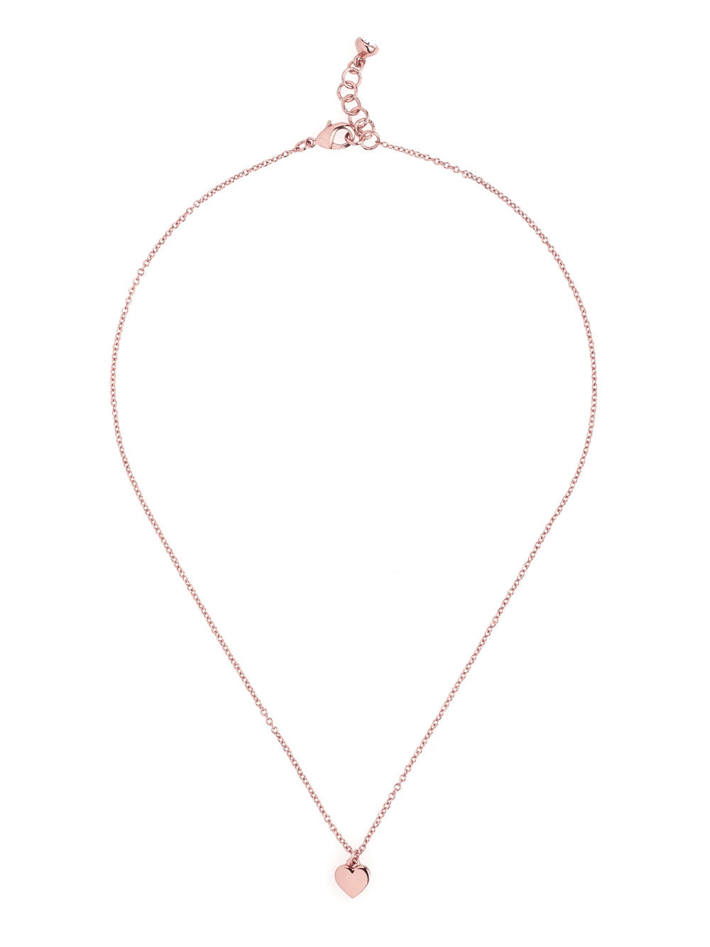 Ted Baker Hara Tiny Heart Rose Gold Necklace