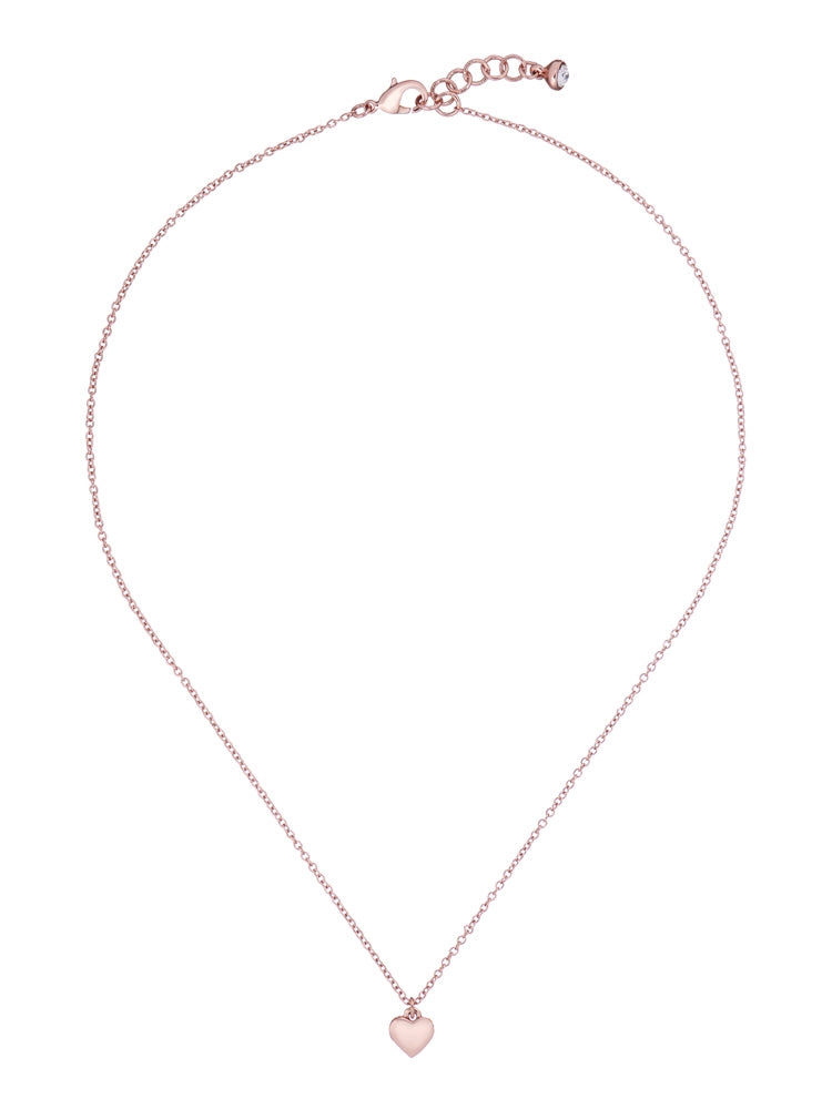 Ted Baker Hara Tiny Heart Rose Gold Necklace