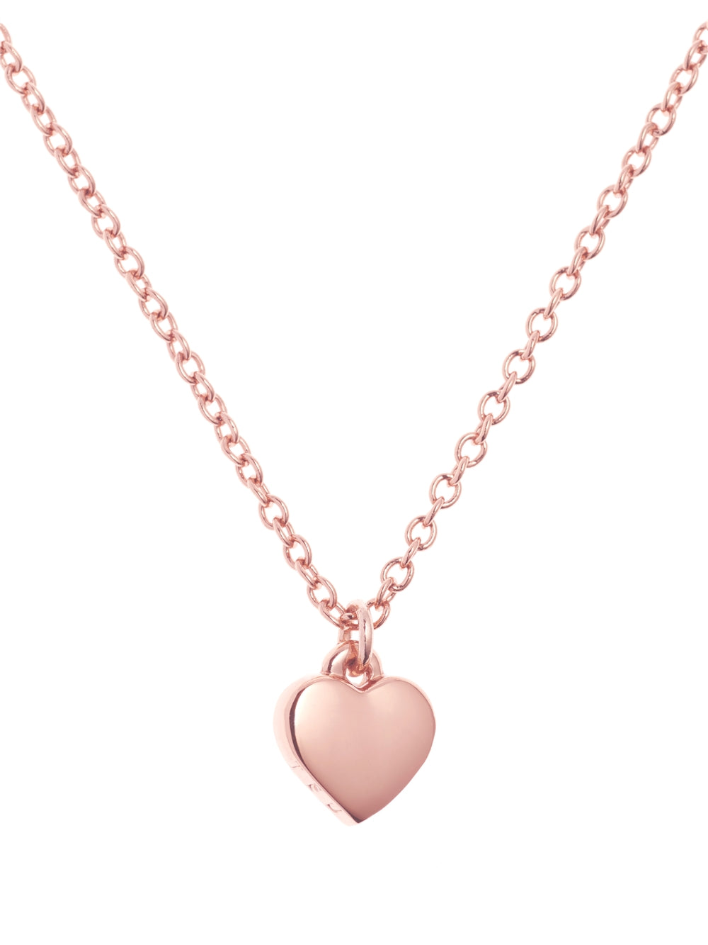 Ted Baker Hara Tiny Heart Rose Gold Necklace