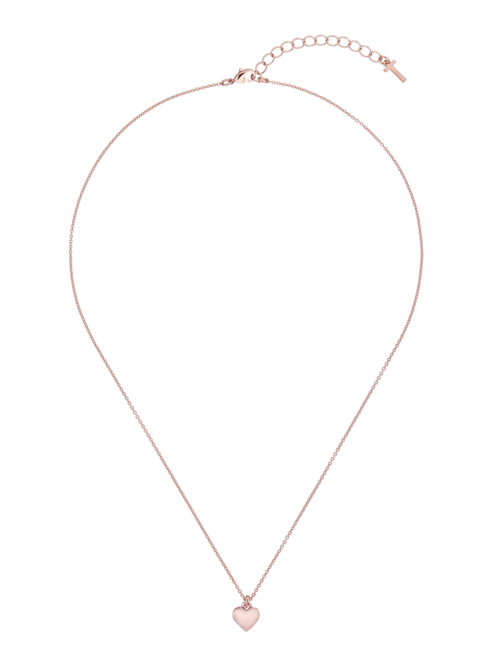 Ted Baker Hara Tiny Heart Rose Gold Necklace