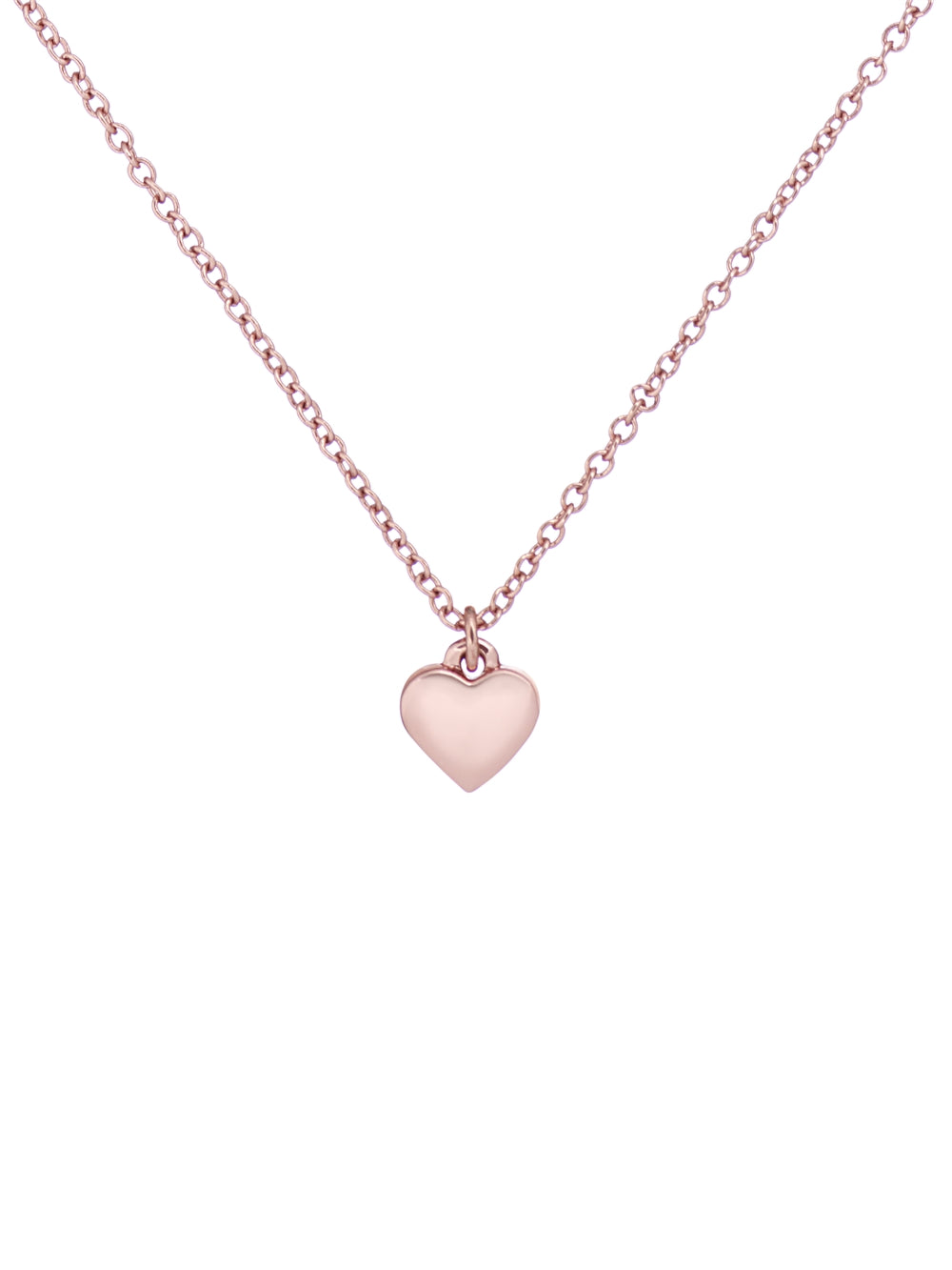 Ted Baker Hara Tiny Heart Rose Gold Necklace