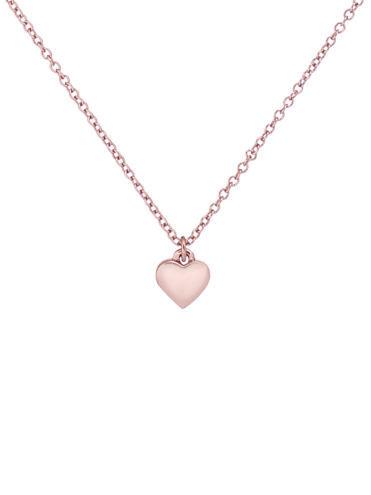 Ted Baker Hara Tiny Heart Rose Gold Necklace