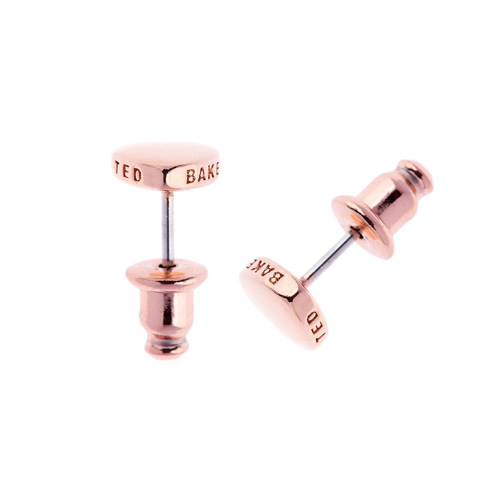 Ted Baker Harly Tiny Heart Rose Gold Stud Earrings