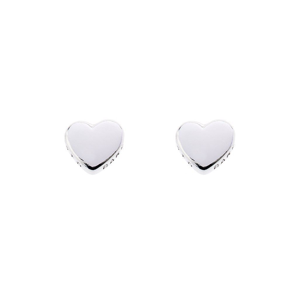 Ted Baker Harly Tiny Heart Silver Stud Earrings