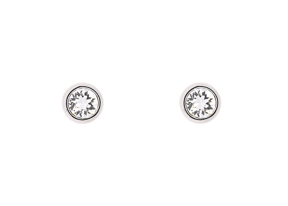 Ted Baker Sinaa Crystal Silver Stud Earrings