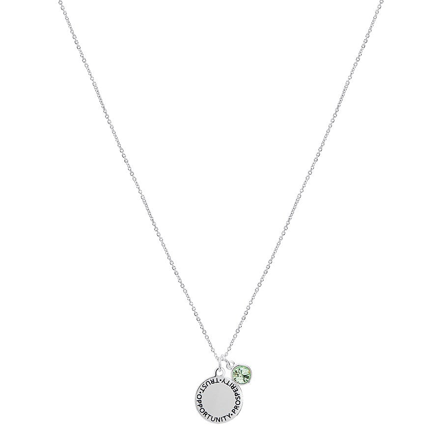 Karma August Birthstone Necklace
