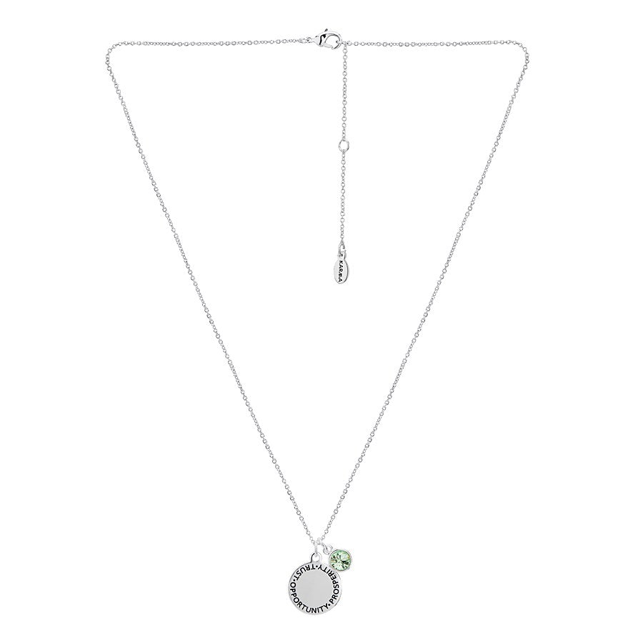 Karma August Birthstone Necklace