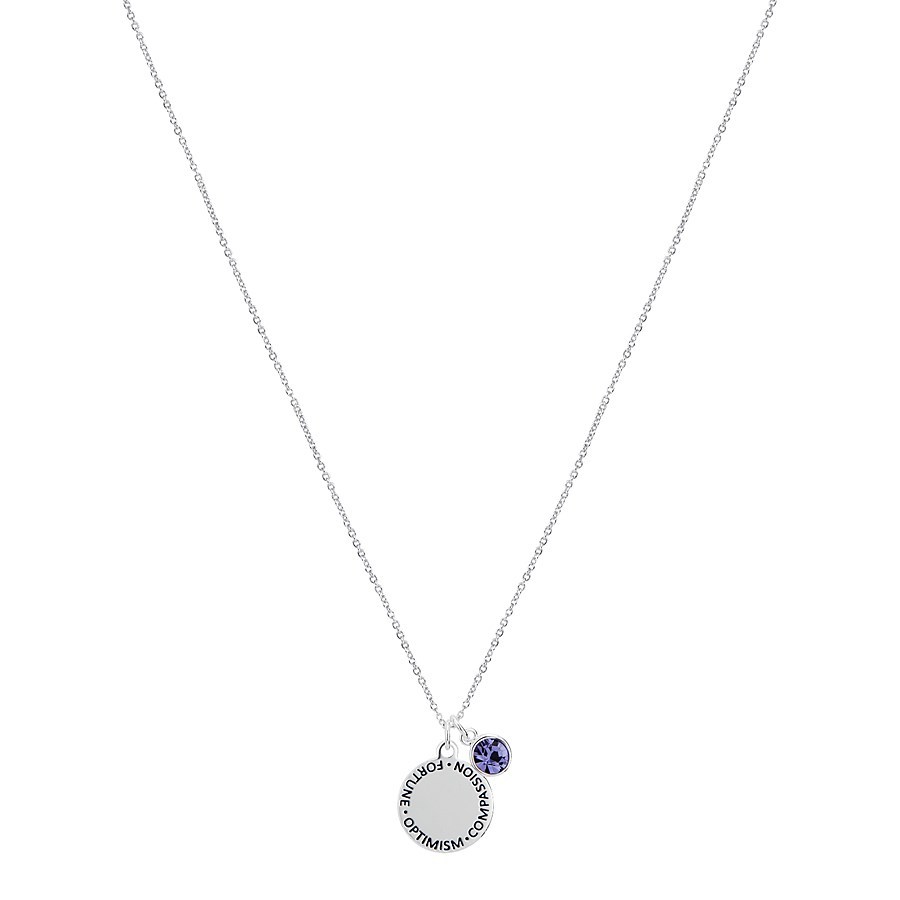 Karma December Birthstone Necklace