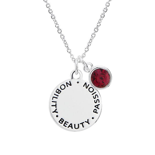 Karma July Birthstone Necklace