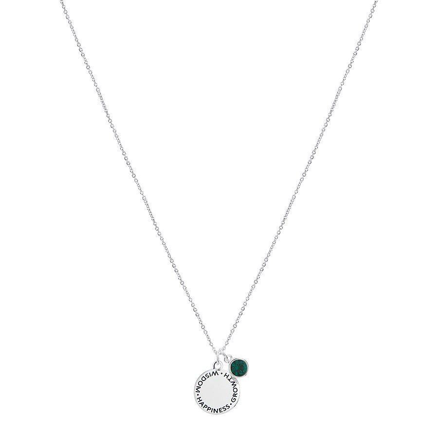 Karma May Birthstone Necklace