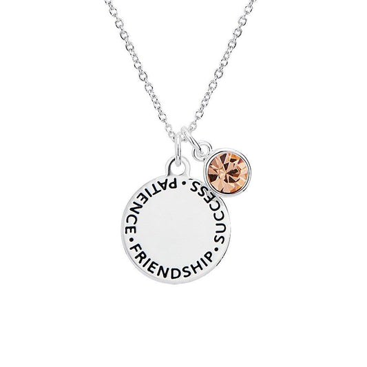 Karma November Birthstone Necklace