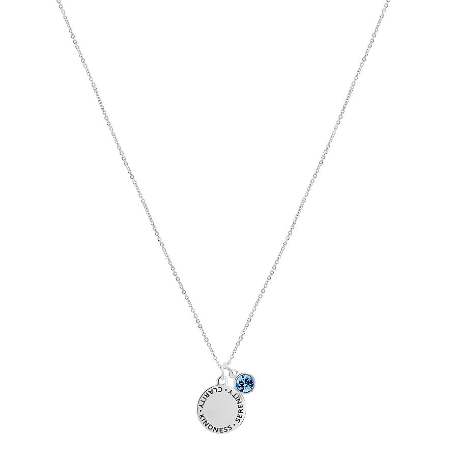 Karma September Birthstone Necklace