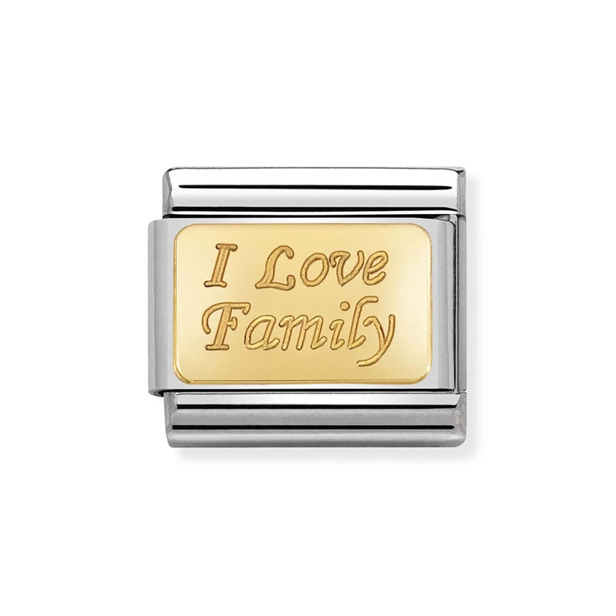 Nomination Gold I Love Family Charm
