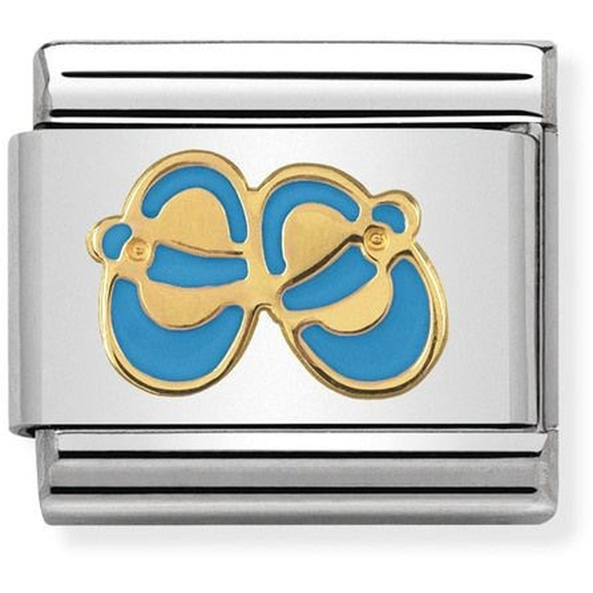 Nomination Blue Baby Boy Shoes Charm