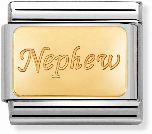 Nomination Gold Nephew Charm