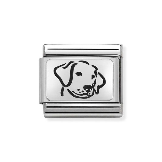 Nomination Silver Dog Charm