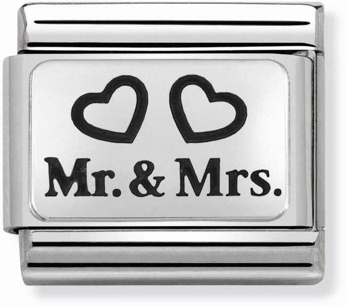 Nomination Mr and Mrs Hearts Charm