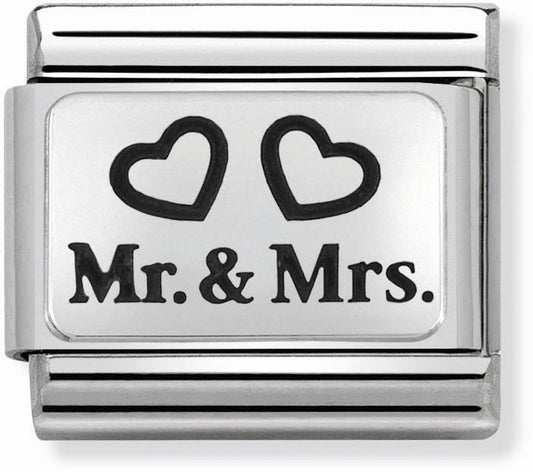 Nomination Mr and Mrs Hearts Charm
