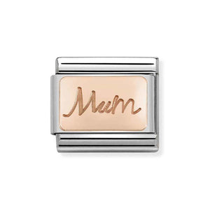 Nomination Rose Gold Mum Charm