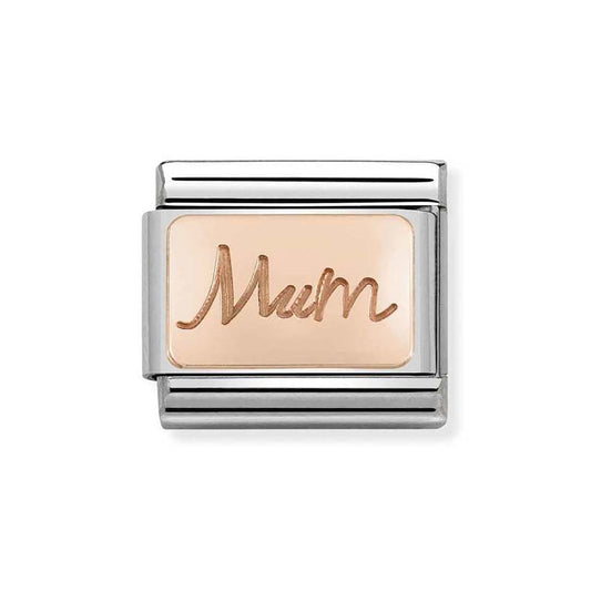 Nomination Rose Gold Mum Charm