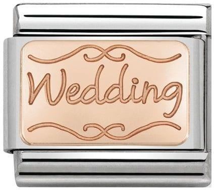 Nomination Rose Gold Wedding Charm