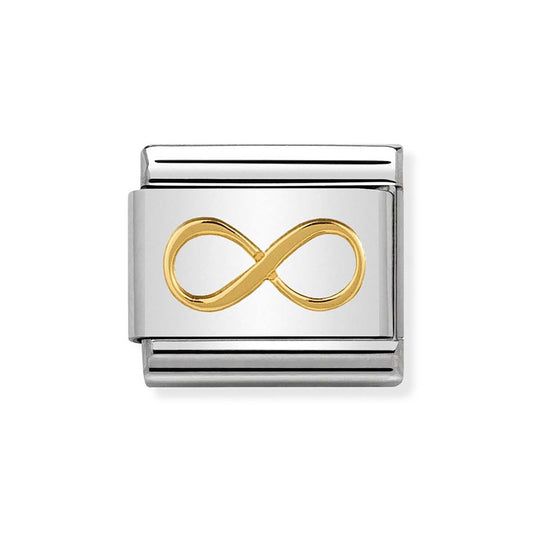 Nomination Gold Infinity Charm