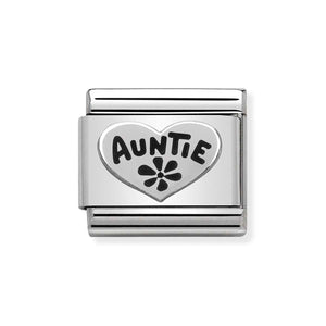 Nomination Silver Auntie Charm