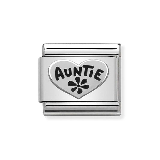 Nomination Silver Auntie Charm