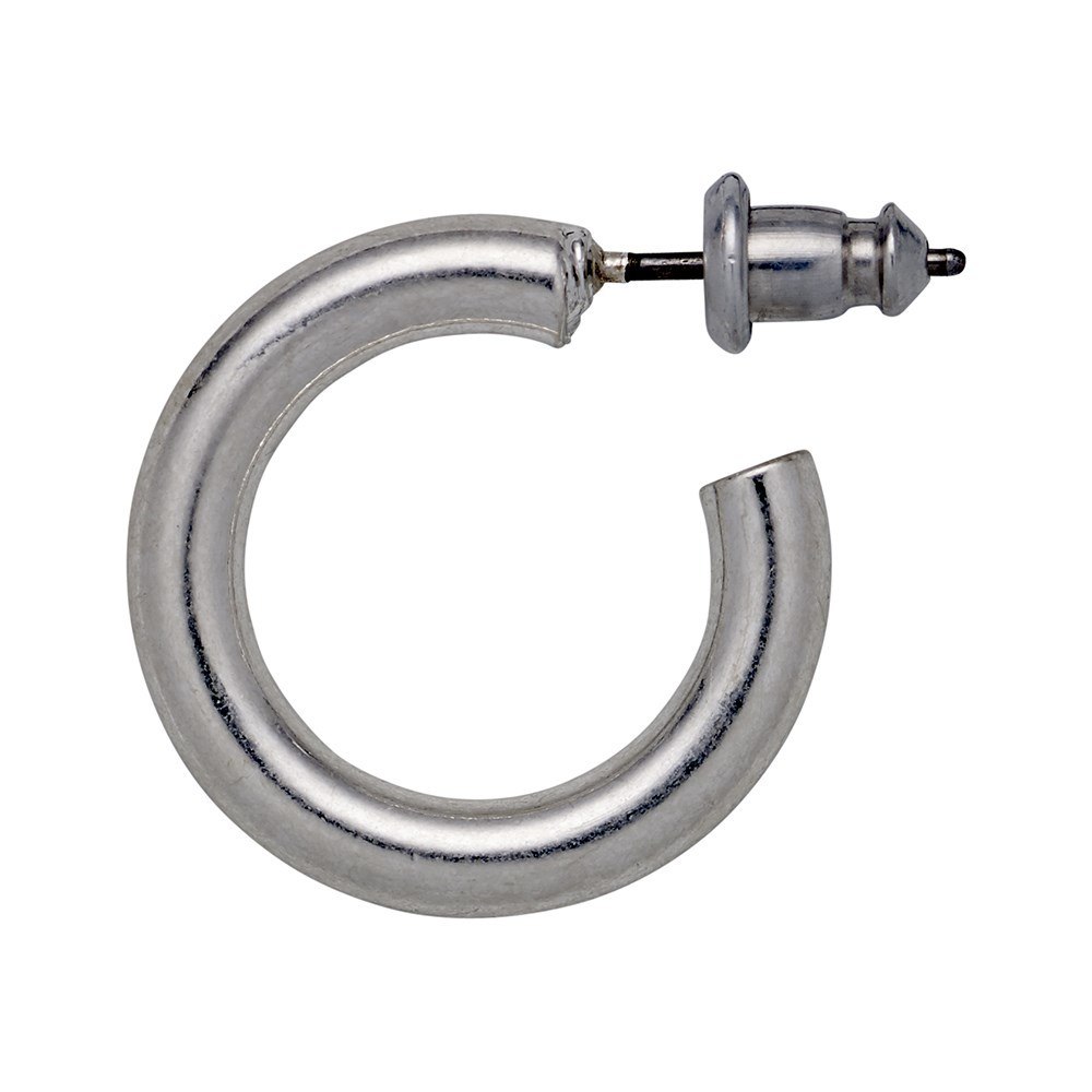 Pilgrim Dolag Silver Plated Hoop Earrings