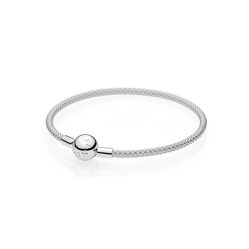 Pandora Moments Silver Mesh Bracelet