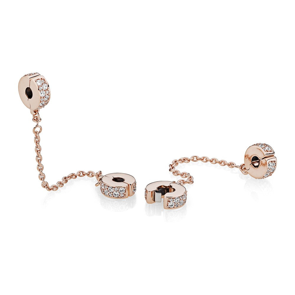 Pandora Rose Shining Elegance Safety Chain