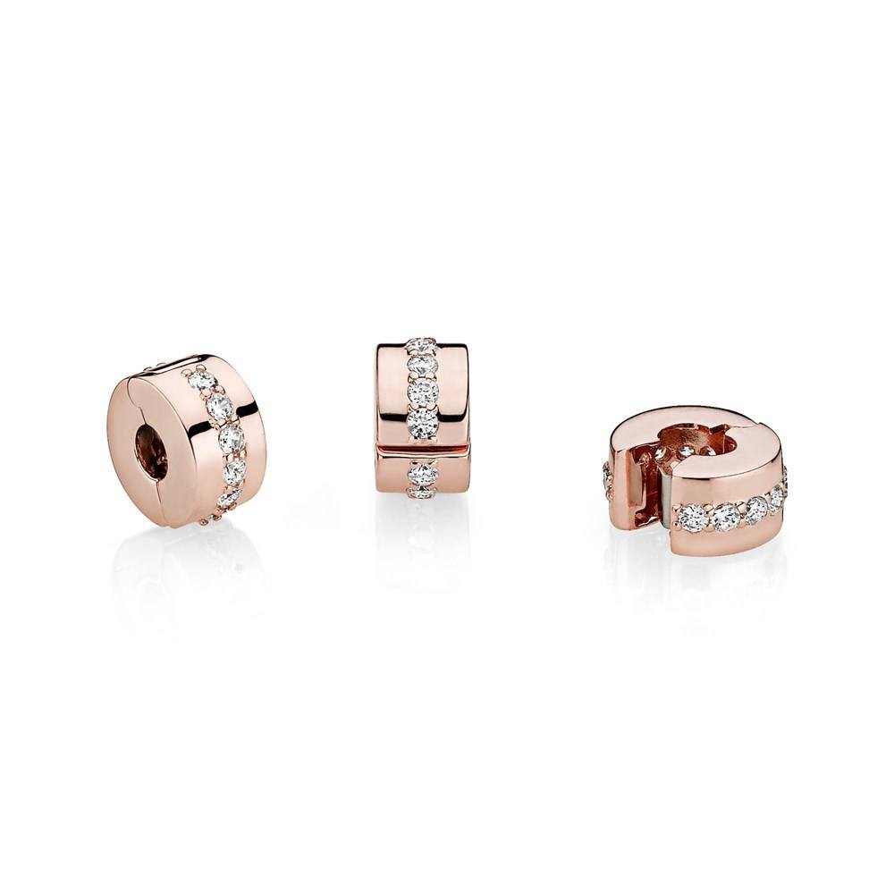 Pandora Rose Gold Shining Path Clip