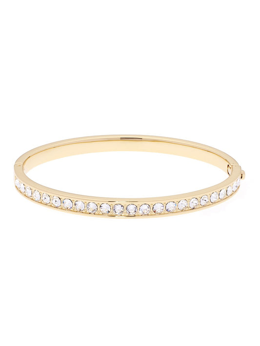 Ted Baker Clemara Hinge Crystal Gold Bangle