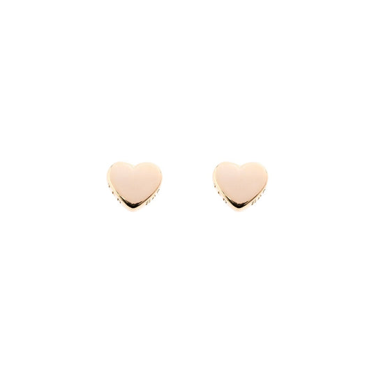 Ted Baker Harly Tiny Heart Gold Stud Earrings