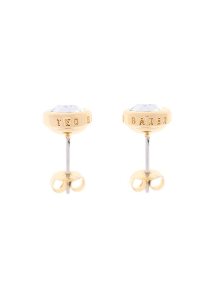 Ted Baker Sinaa Crystal Stud Gold Earrings
