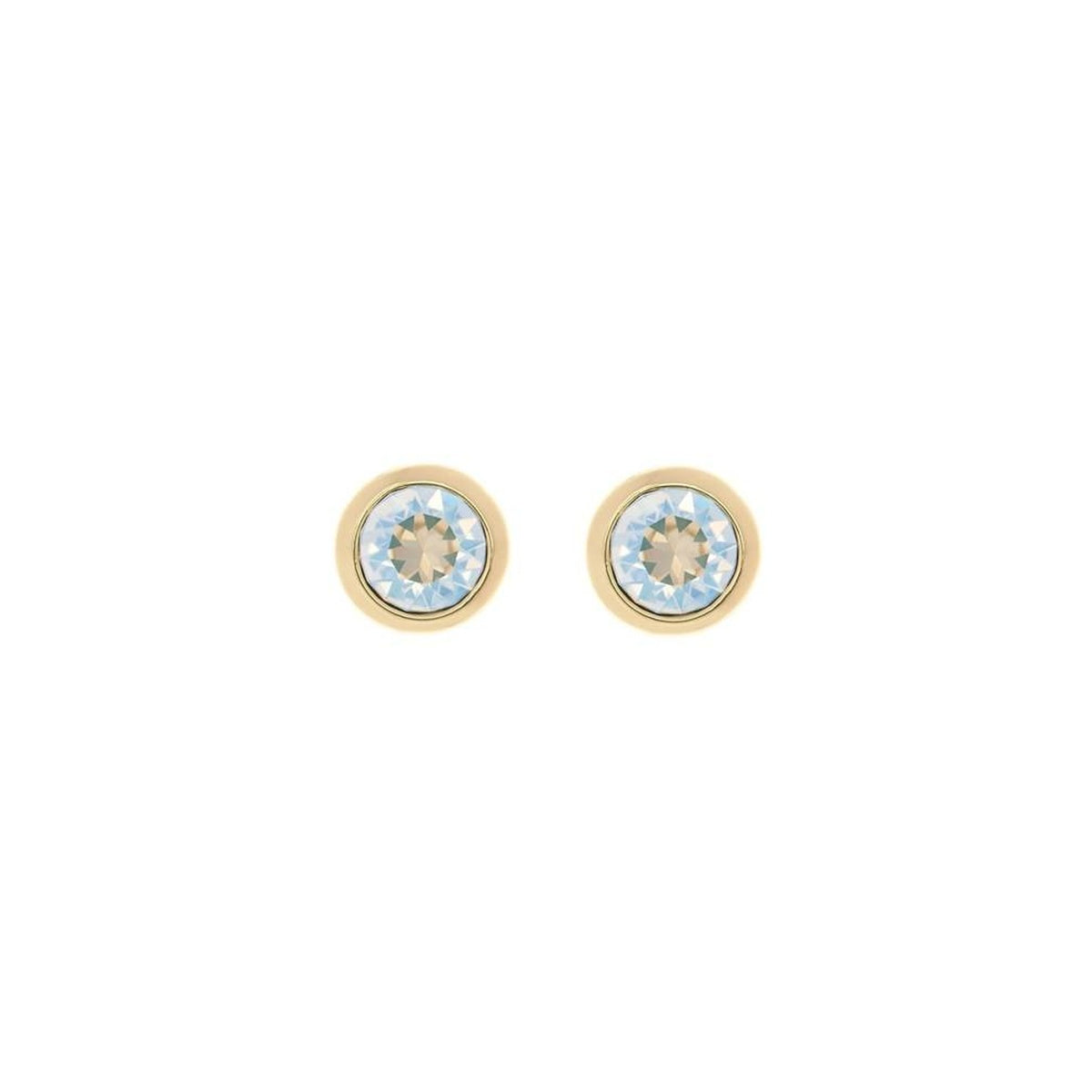 Ted Baker Sinaa Crystal Stud Gold Earrings