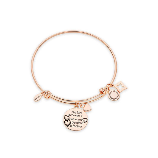 Karma Rose Gold Mother Daughter Bangle