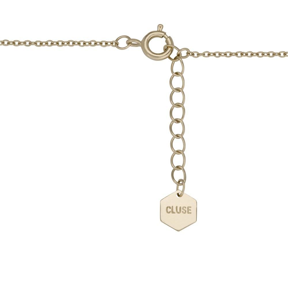 CLUSE Idylle Gold Marble Bar Chain Bracelet