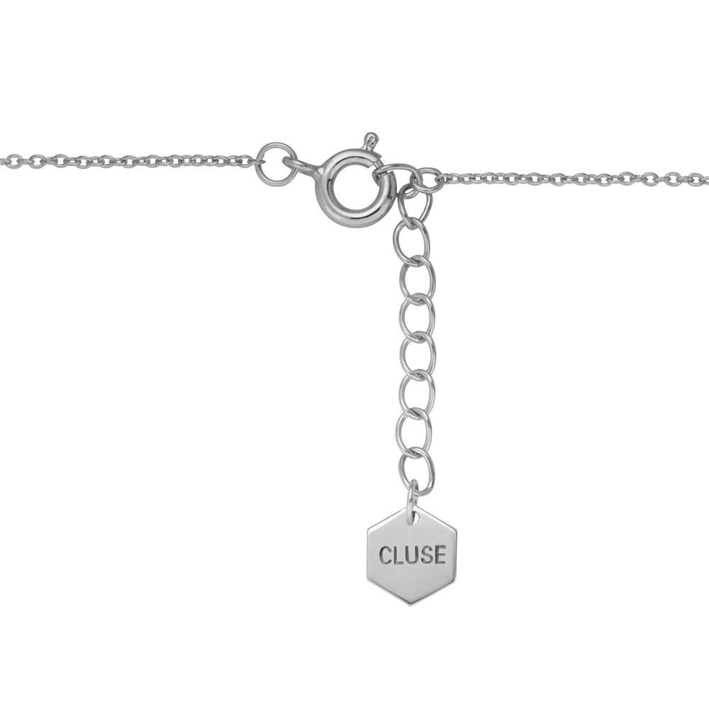 CLUSE Idylle Silver Marble Hexagon Chain Bracelet
