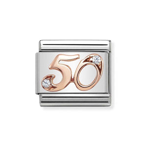 Nomination Rose Gold 50 Charm