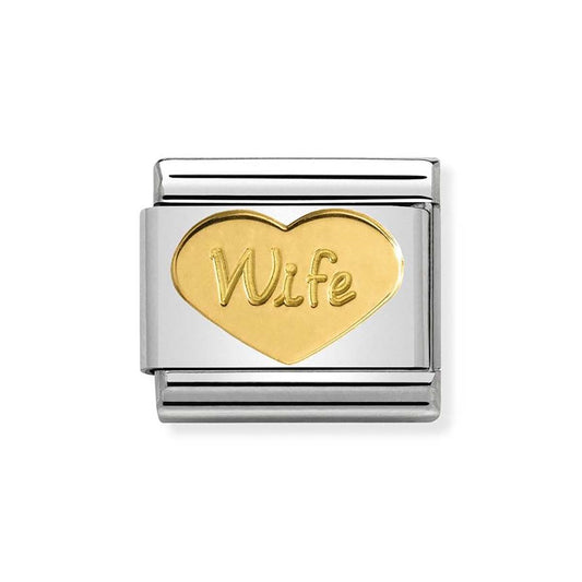Nomination Gold Wife Charm