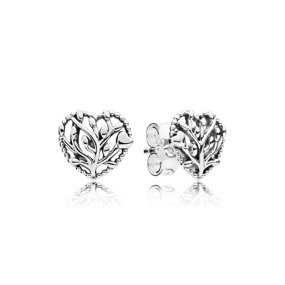 Pandora Flourishing Hearts Stud Earrings