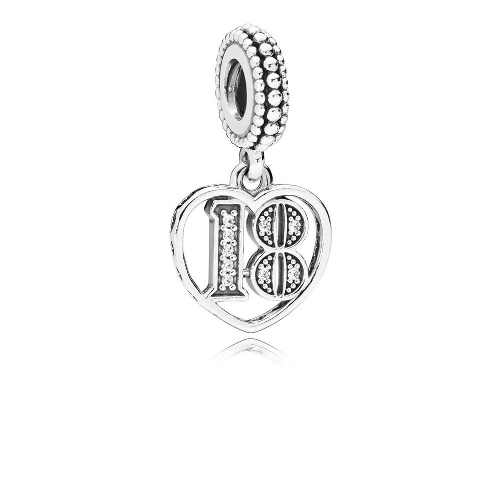 Pandora 18 Years of Love Pendant Charm